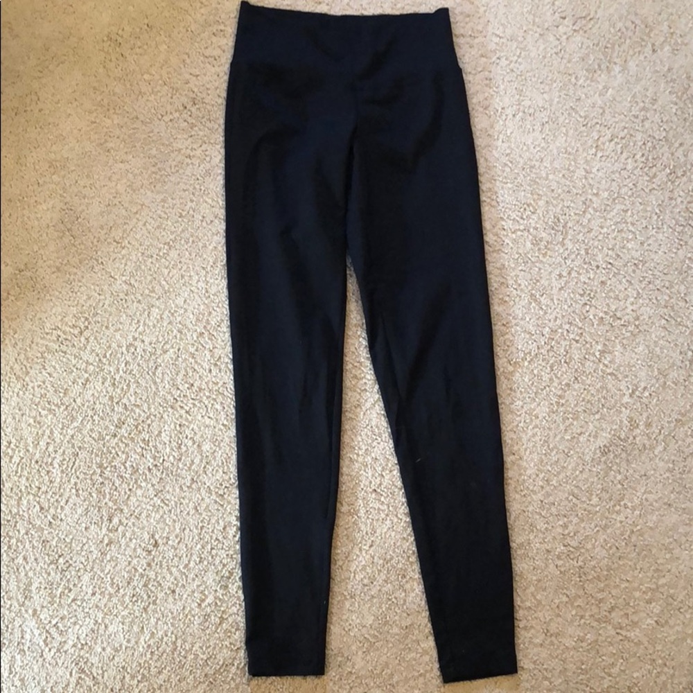 bp black M pants nylon spandex